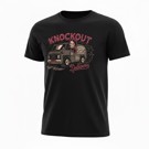 PRiDEorDiE Knockout Delivery T-Shirt - black